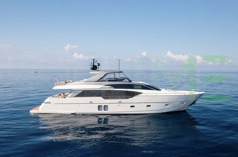 White Juju yacht - 87' (26m) Sanlorenzo offered by LIME Yachts and Brokerage of Ft Lauderdale, Florida.