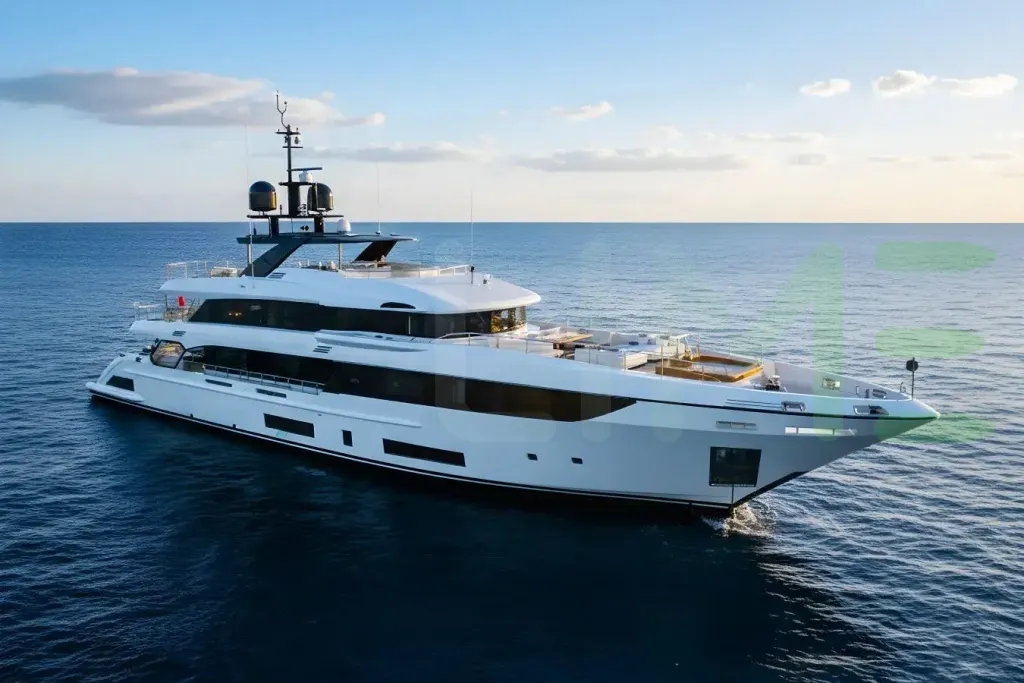 White Juno's 7 yacht - 144' (44m) Benetti offered by LIME Yachts and Brokerage of Ft Lauderdale, Florida.