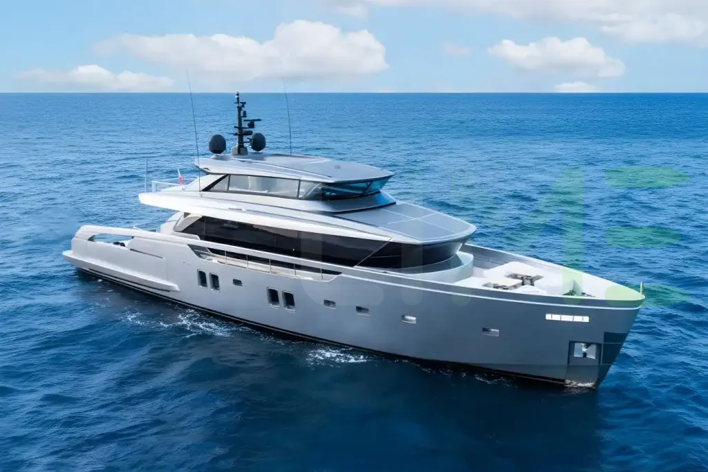 White Just Marie III yacht - 2026 guide with the owner of the world's 4471st largest yacht, the 158th largest yacht built by superyacht builder Sanlorenzo, based in Italy.