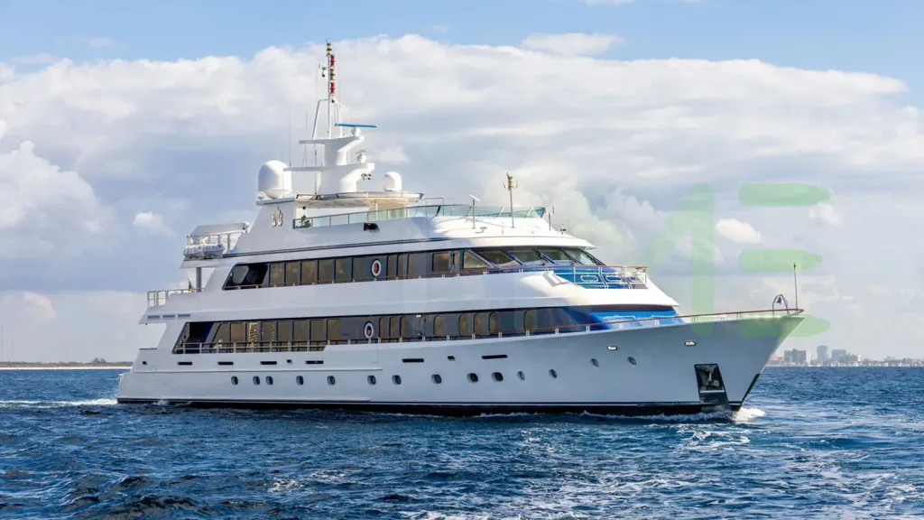 White Kefi yacht - 2026 guide with the owner of the world's 1685th largest yacht, the 16th largest yacht built by superyacht builder Christensen, based in United States.