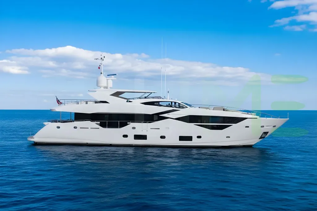 White King Power yacht for sale and price, showing the details and features of the interior and exterior available for purchase from LIME Yachts and Brokerage located in Fort Lauderdale Florida.