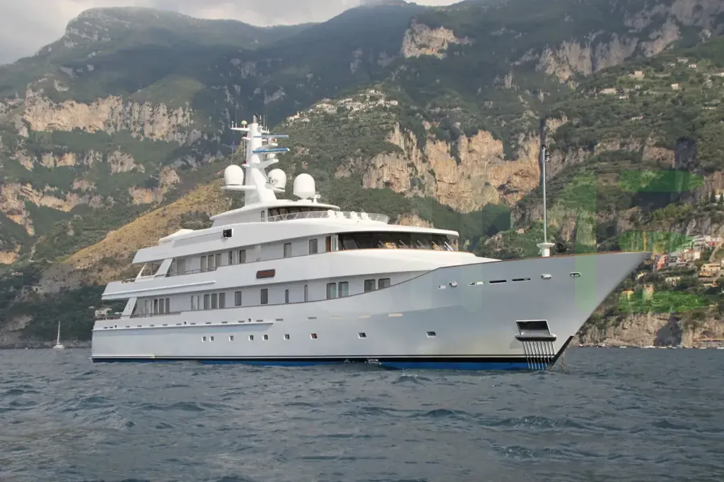 White Kwikumat yacht - 189' (57m) Abeking - A&R offered by LIME Yachts and Brokerage of Ft Lauderdale, Florida.