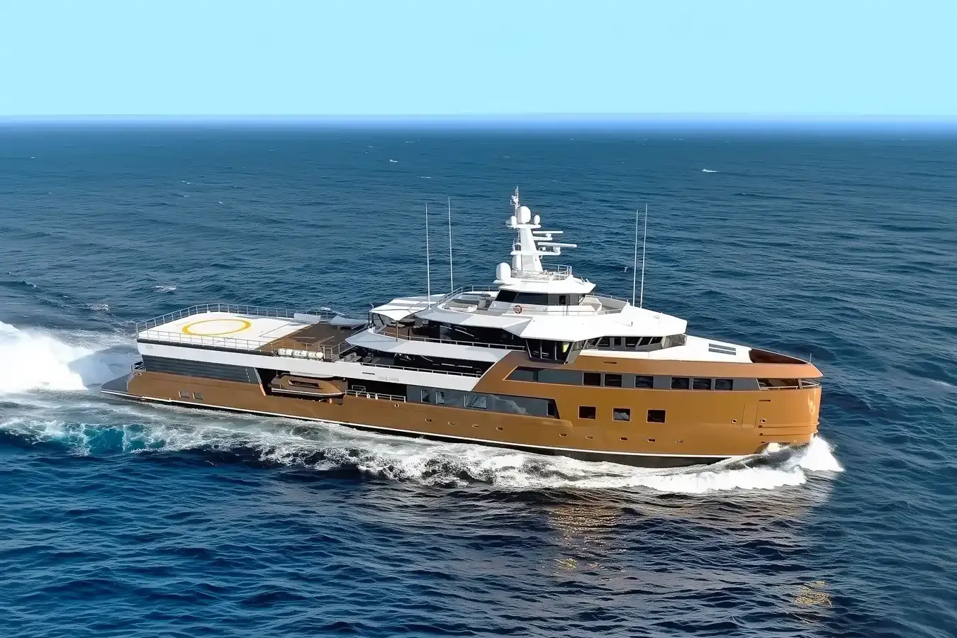 La Datcha 252 ft yacht (77m) Damen for charter/rental. Cost, plans, interior. One of twelve best luxury yachts.