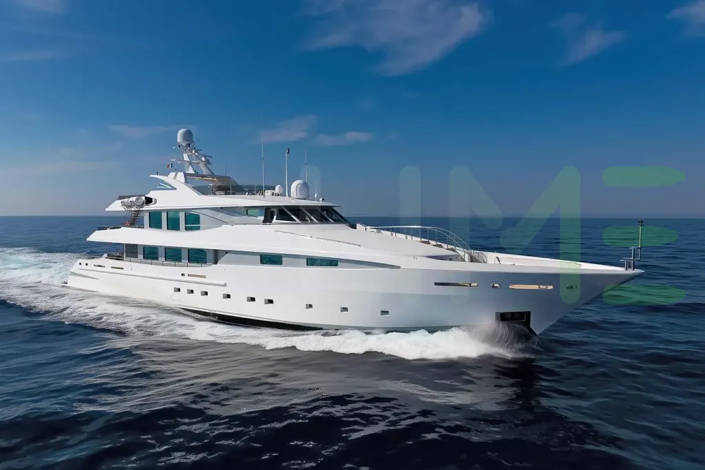 White La Tania yacht - 2026 guide with the owner of the world's 1379th largest yacht, the 4th largest yacht built by superyacht builder CMN, based in France.