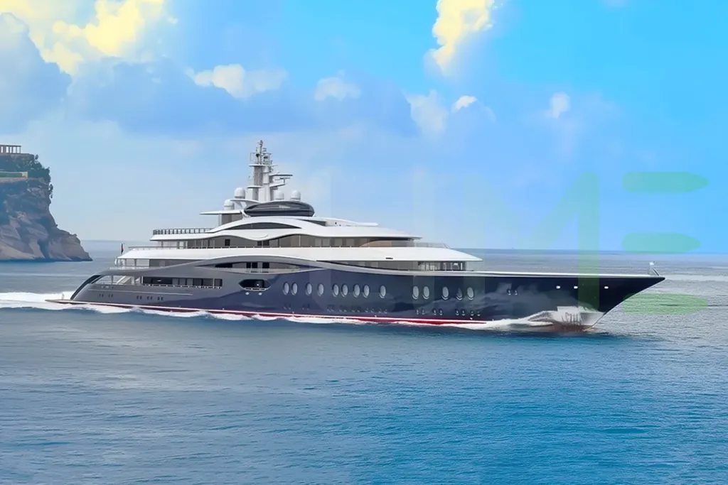 White Launchpad yacht - 2026 guide with the owner of the world's 57th largest yacht, the 1st largest yacht built by superyacht builder Feadship, based in Netherlands.