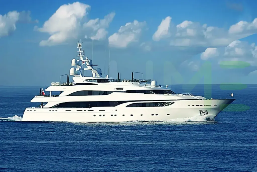 White Lioness V yacht for sale and price, showing the details and features of the interior and exterior available for purchase from LIME Yachts and Brokerage located in Fort Lauderdale Florida.