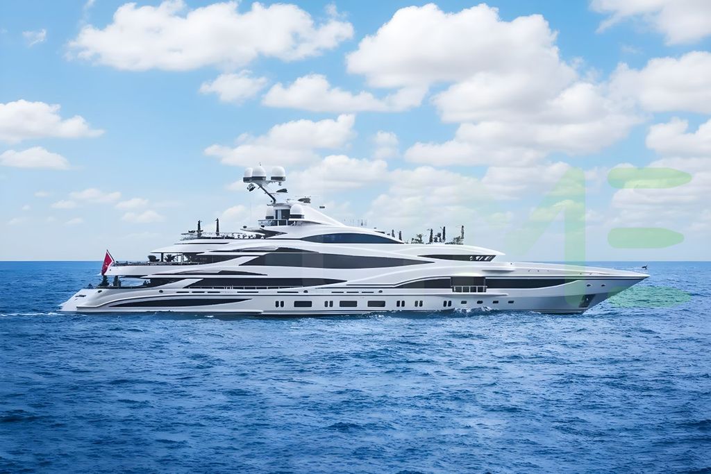 White Lionheart yacht - 295' (90m) Benetti Yachts offered by LIME Yachts and Brokerage of Ft Lauderdale, Florida.
