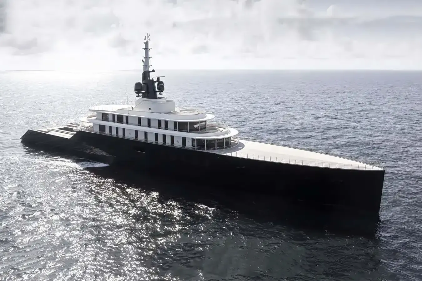 Liva 387 ft yacht (118m) Abeking - A&R yachts off market. The best new and used boats. One of twelve superyachts.