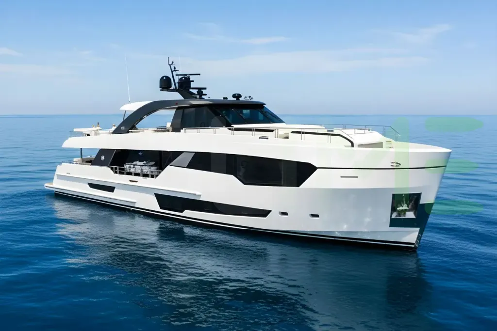 White Living Life yacht for sale and price, showing the details and features of the interior and exterior available for purchase from LIME Yachts and Brokerage located in Fort Lauderdale Florida.