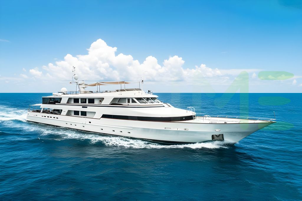 White Loloma yacht for sale and price, showing the details and features of the interior and exterior available for purchase from LIME Yachts and Brokerage located in Fort Lauderdale Florida.
