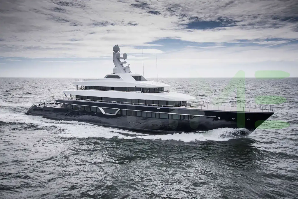 White Lonian yacht - 2026 guide with the owner of the world's 169th largest yacht, the 24th largest yacht built by superyacht builder Feadship, based in Netherlands.