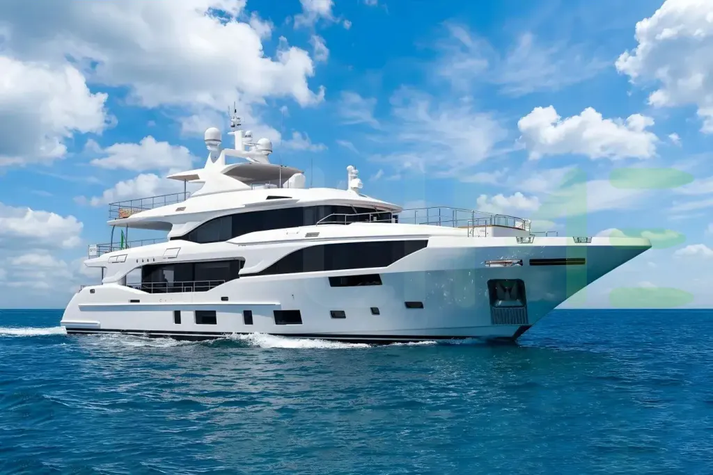 White Lucia yacht - 116' (35m) Benetti Yachts offered by LIME Yachts and Brokerage of Ft Lauderdale, Florida.