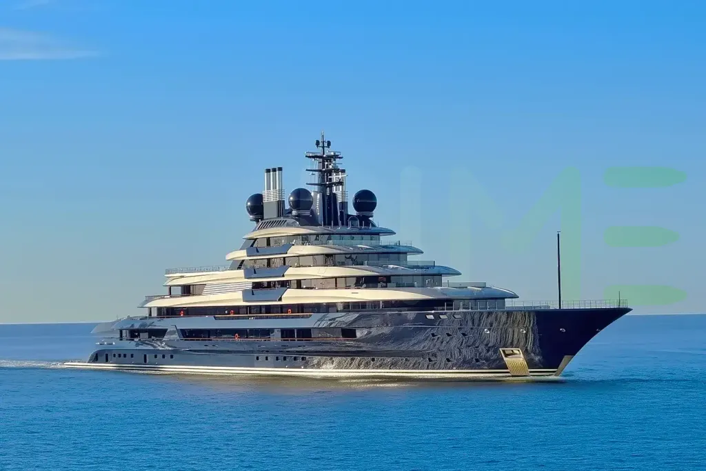 White Luminance yacht - 455' (138m) Lürssen offered by LIME Yachts and Brokerage of Ft Lauderdale, Florida.