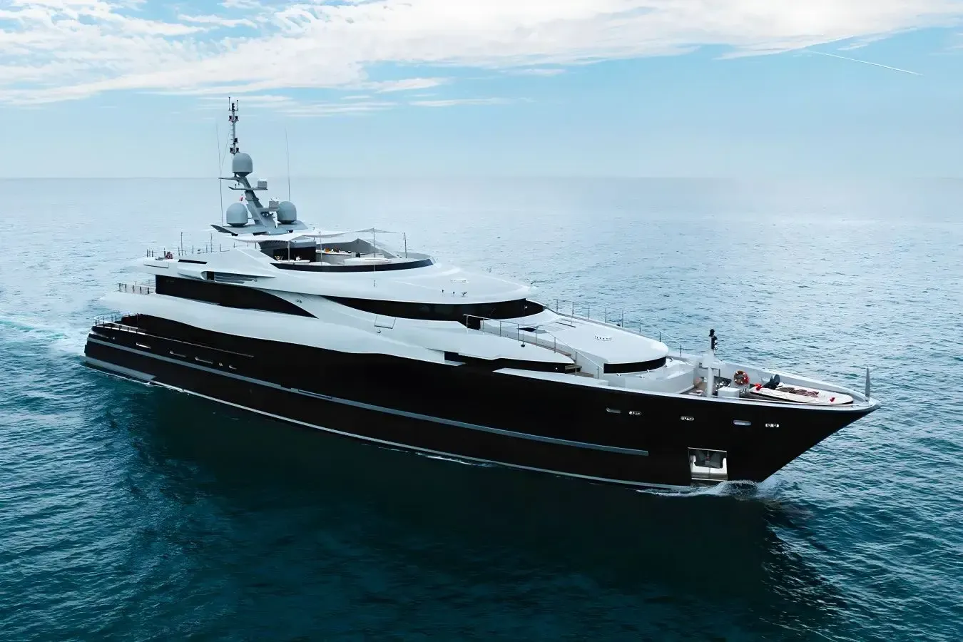 Majesty Elenoliya yacht, a 175 ft Mariotti Yachts luxury superyacht underway, 53.4 meters, built in 2008, 2023.