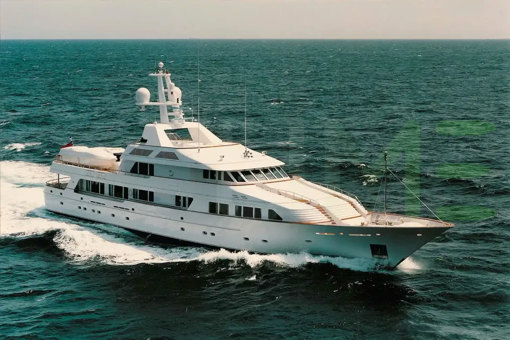 White Maria yacht - 2026 guide with the owner of the world's 1023rd largest yacht, the 121st largest yacht built by superyacht builder Feadship, based in Netherlands.