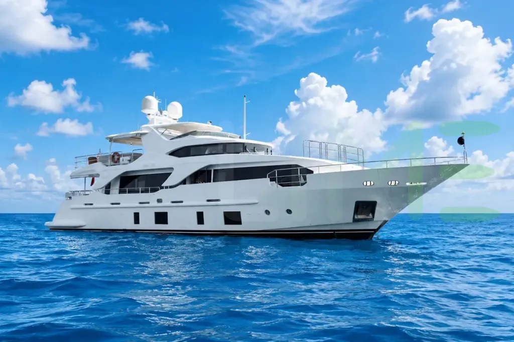 White Mariale V yacht - 2026 guide with the owner of the world's 8157th largest yacht, the 383rd largest yacht built by superyacht builder Benetti Yachts, based in Italy.