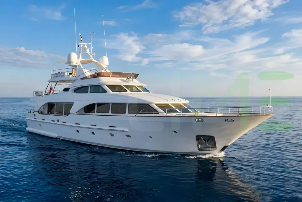 White Marques yacht - 99' (30m) Benetti Yachts offered by LIME Yachts and Brokerage of Ft Lauderdale, Florida.