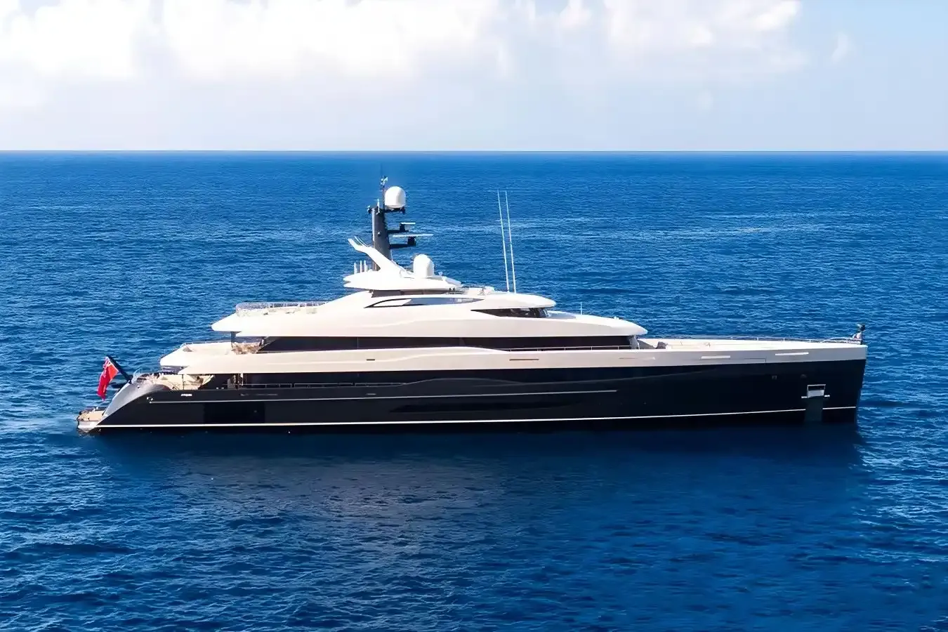 M’Brace yacht, a 244 ft Abeking - A&R luxury superyacht underway, 74.5 meters, built in 2018.