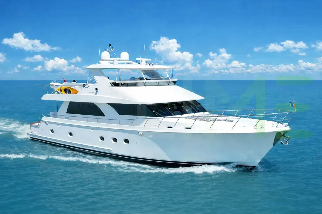 White Memory Bank yacht - 79' (24m) Ocean Alexander offered by LIME Yachts and Brokerage of Ft Lauderdale, Florida.