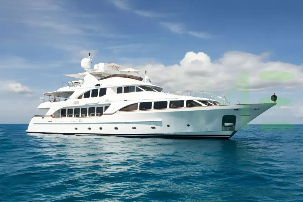 White Mi Amore Julia yacht for sale and price, showing the details and features of the interior and exterior available for purchase from LIME Yachts and Brokerage located in Fort Lauderdale Florida.