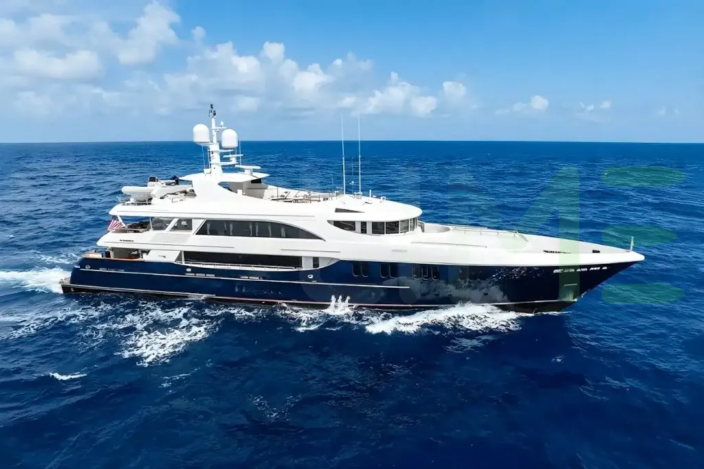 White Miss Christine yacht for charter and price, located in Caribbean; Bahamas; New England offered for rent by LIME Yachts and Brokerage located in Fort Lauderdale Florida.