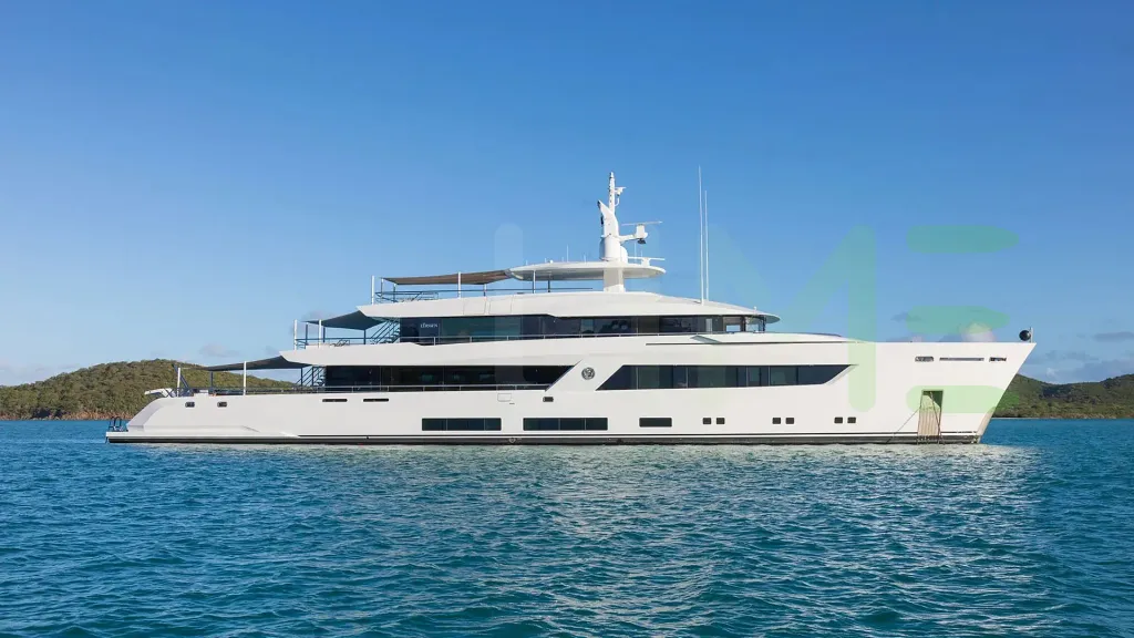 White Moon Sand yacht - 2026 guide with the owner of the world's 794th largest yacht, the 88th largest yacht built by superyacht builder Lürssen, based in Germany.