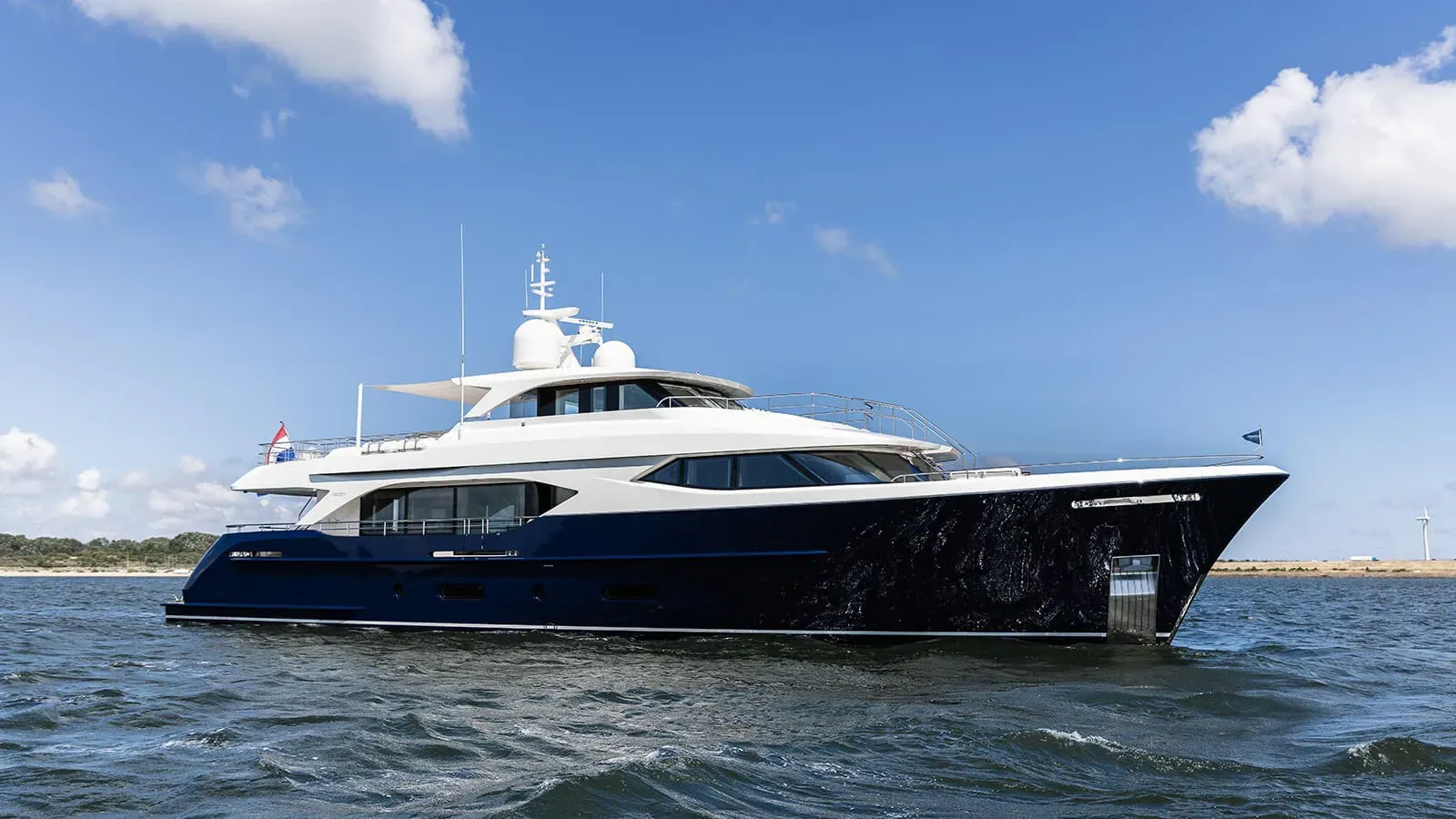 Moonen 110 Mustique yacht, a 111 ft Moonen luxury superyacht underway, 34.04 meters, built in 2024.