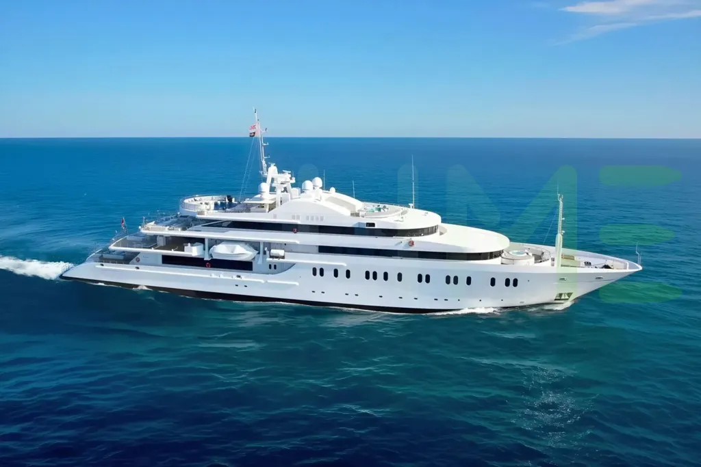 White Moonlight II yacht for sale and price, showing the details and features of the interior and exterior available for purchase from LIME Yachts and Brokerage located in Fort Lauderdale Florida.