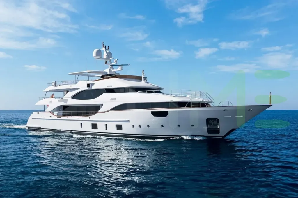 White Mr. D yacht - 137' (41m) Benetti Yachts offered by LIME Yachts and Brokerage of Ft Lauderdale, Florida.