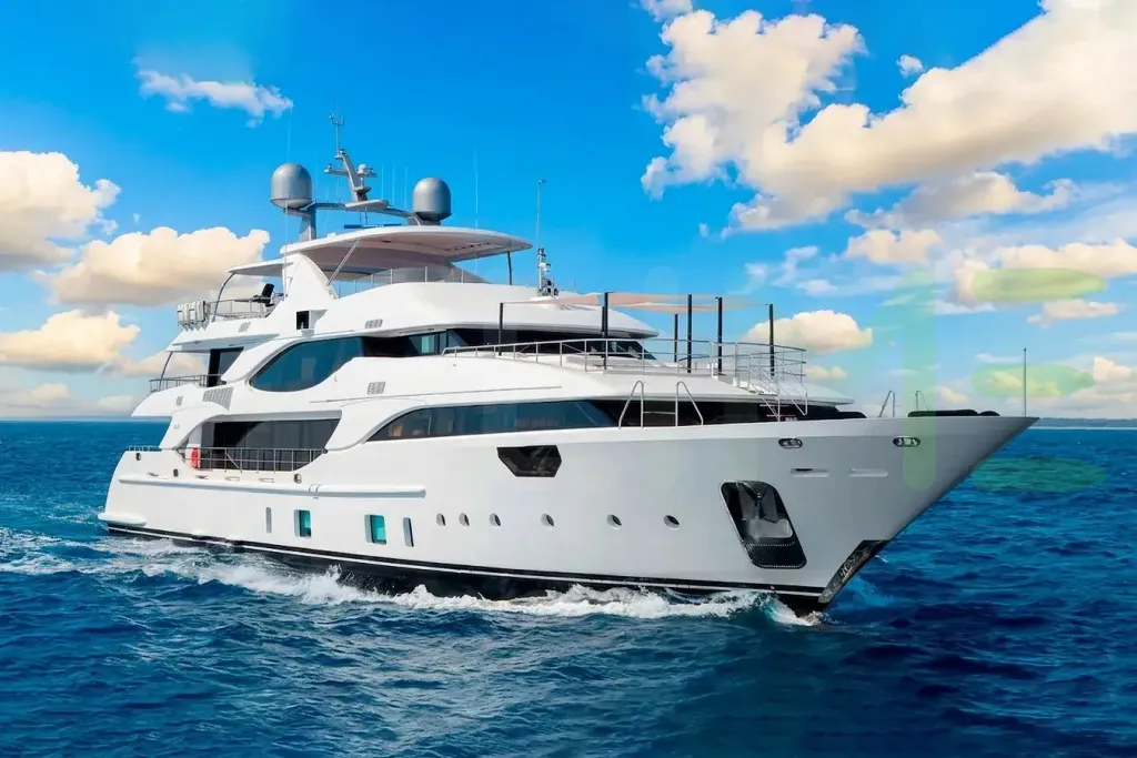 White My Johanna yacht for sale and price, showing the details and features of the interior and exterior available for purchase from LIME Yachts and Brokerage located in Fort Lauderdale Florida.