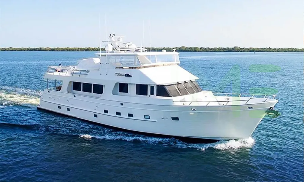 White My Kimberly yacht - 79' (24m) Outer Reef offered by LIME Yachts and Brokerage of Ft Lauderdale, Florida.