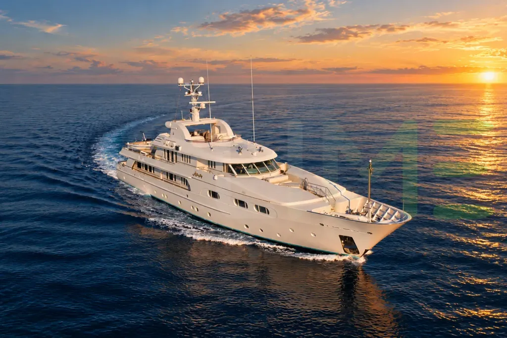White My Lady yacht - 2026 guide with the owner of the world's 1114th largest yacht, the 5th largest yacht built by superyacht builder Hakvoort, based in Netherlands.