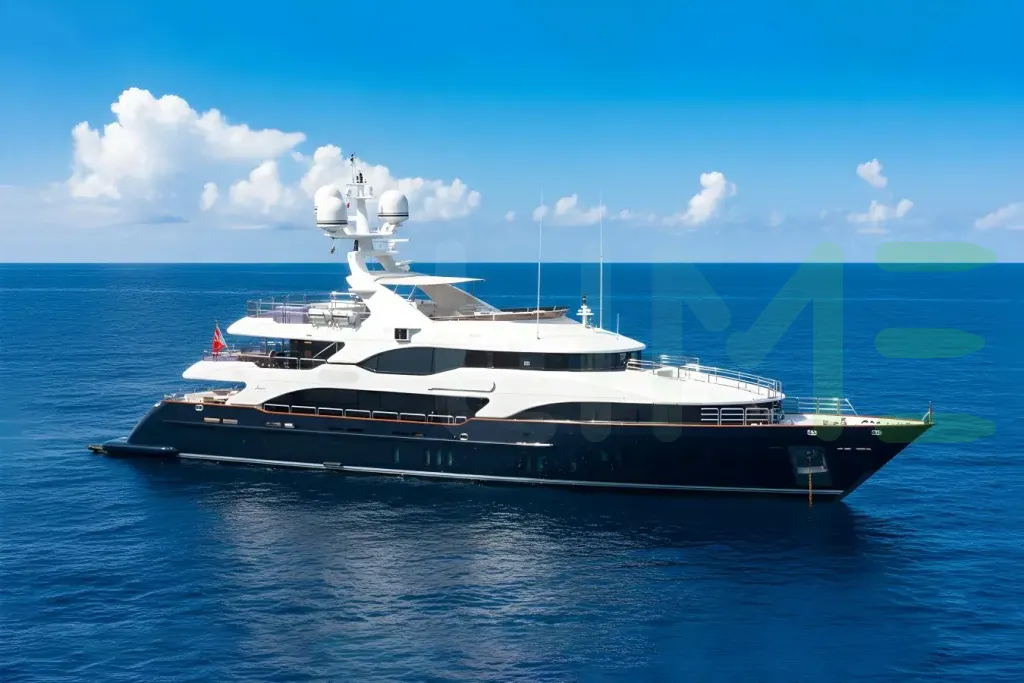 White My Sisa yacht for sale and price, showing the details and features of the interior and exterior available for purchase from LIME Yachts and Brokerage located in Fort Lauderdale Florida.
