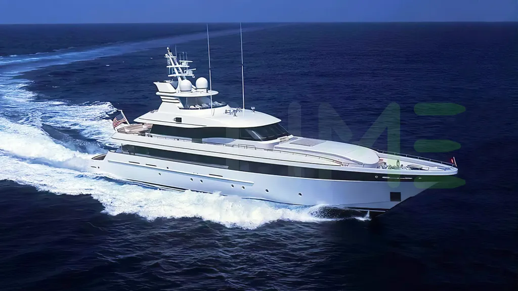 White Mystique yacht for sale and price, showing the details and features of the interior and exterior available for purchase from LIME Yachts and Brokerage located in Fort Lauderdale Florida.