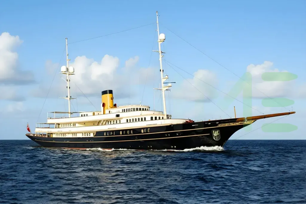 White Nero yacht - 2026 guide with the owner of the world's 146th largest yacht, the 1st largest yacht built by superyacht builder Corsair, based in China.