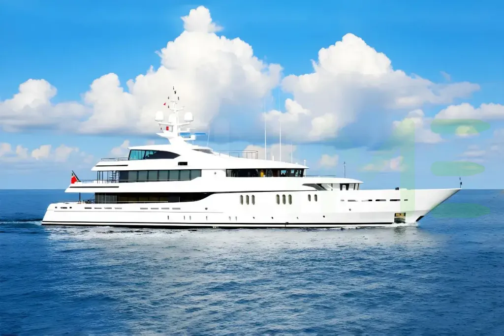 White Netanya 8 yacht - 190' (58m) CMN offered by LIME Yachts and Brokerage of Ft Lauderdale, Florida.