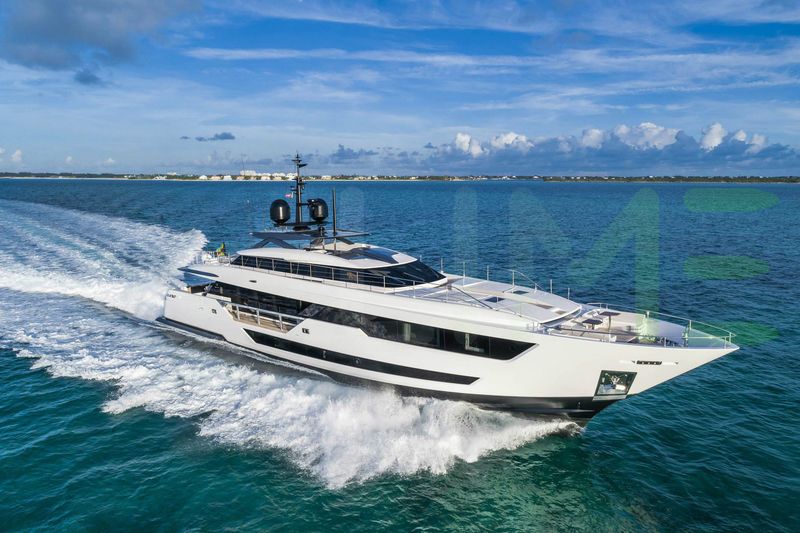 White Never Blue yacht - 125' (38m) Custom Line offered by LIME Yachts and Brokerage of Ft Lauderdale, Florida.