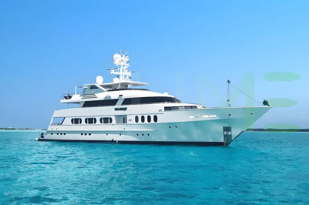 White Never Enough yacht for sale and price, showing the details and features of the interior and exterior available for purchase from LIME Yachts and Brokerage located in Fort Lauderdale Florida.