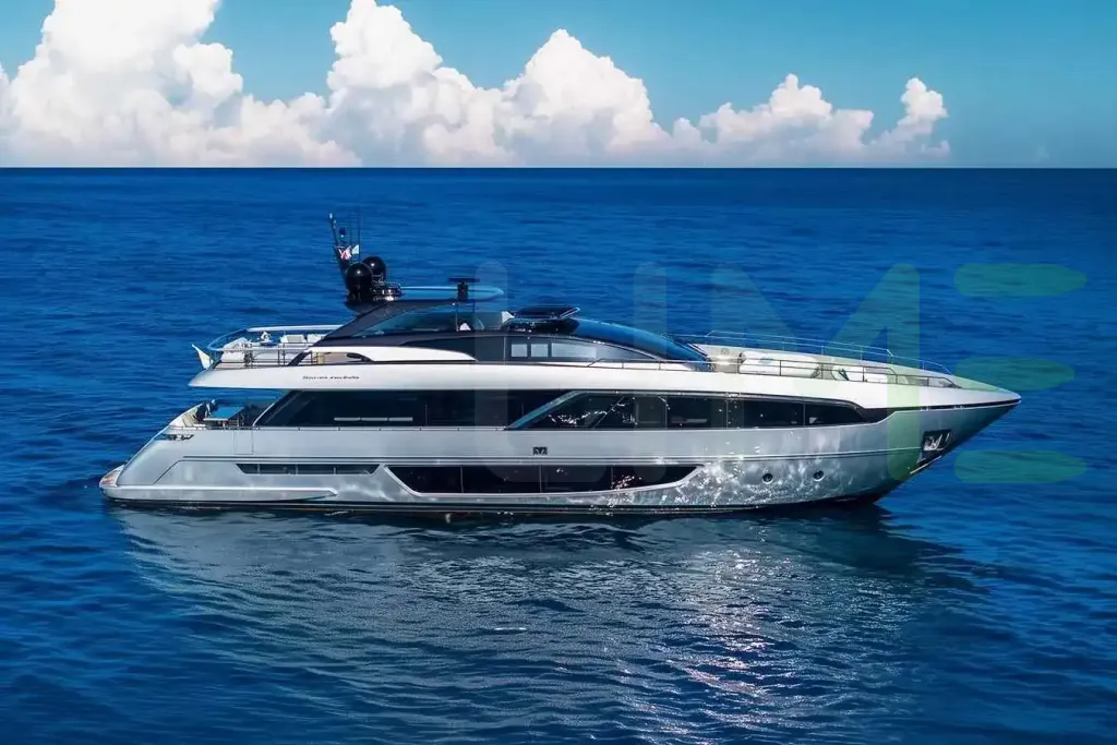 White No Stress 888 yacht - 2026 guide with the owner of the world's 7177th largest yacht, the 83rd largest yacht built by superyacht builder Riva, based in Italy.