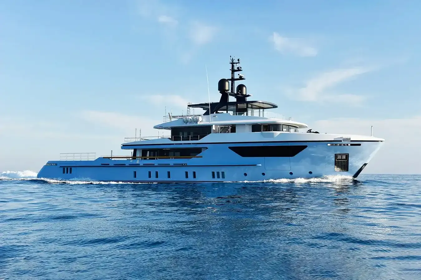 Ocean Dreamwalker III yacht, a 154 ft Sanlorenzo luxury superyacht underway, 47 meters, built in 2018.