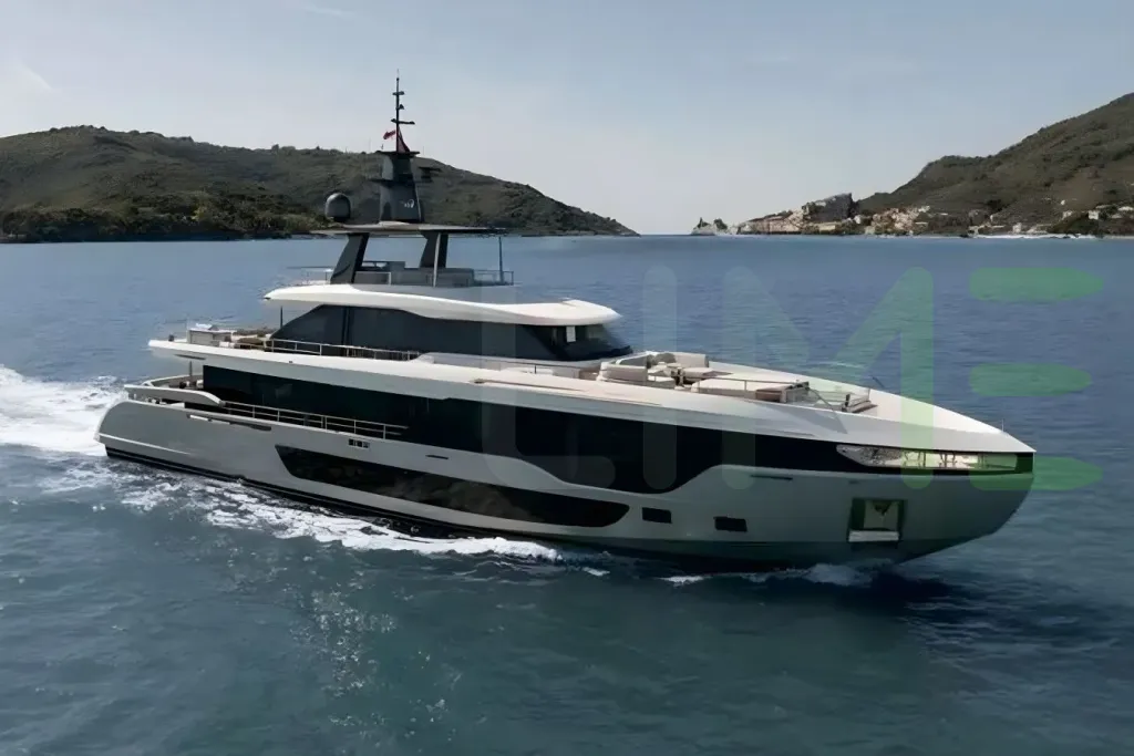 White Ocean One yacht for sale and price, showing the details and features of the interior and exterior available for purchase from LIME Yachts and Brokerage located in Fort Lauderdale Florida.