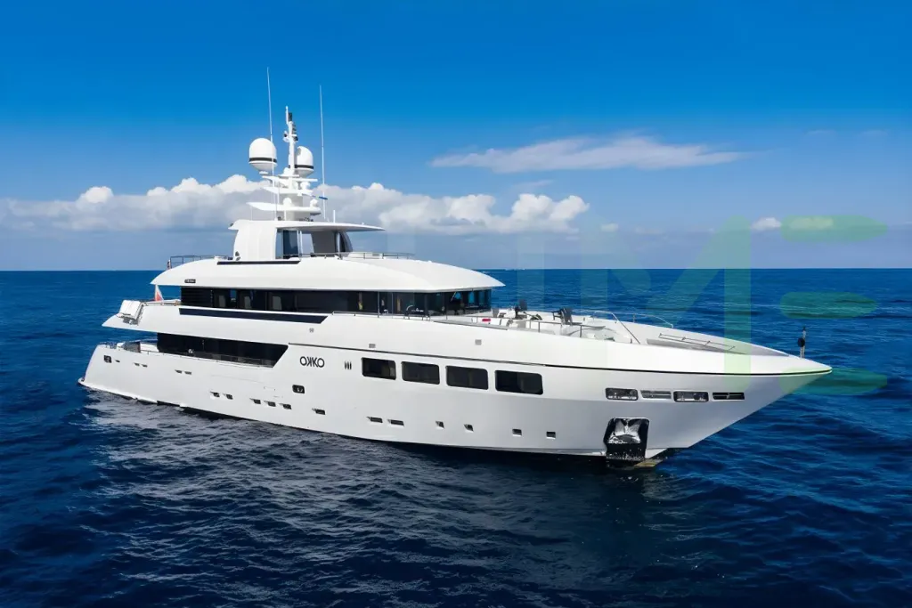 White Okko yacht for charter and price, located in Mediterranean; France; Italy; Monaco; Please enquire; . offered for rent by LIME Yachts and Brokerage located in Fort Lauderdale Florida.