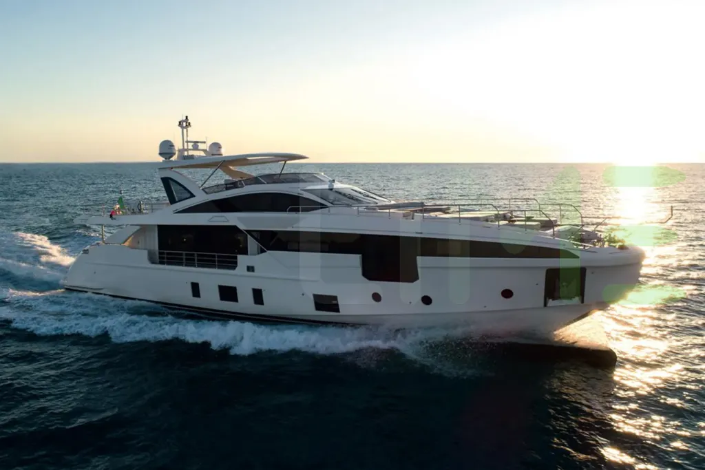 White One & Only yacht - 104' (32m) Azimut offered by LIME Yachts and Brokerage of Ft Lauderdale, Florida.