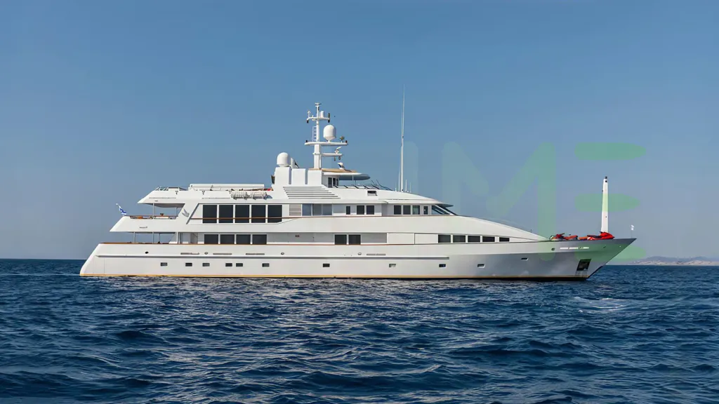 White Pegasus yacht for sale and price, showing the details and features of the interior and exterior available for purchase from LIME Yachts and Brokerage located in Fort Lauderdale Florida.