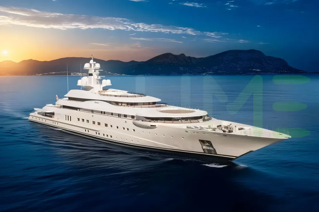 White Pelorus yacht for sale and price, showing the details and features of the interior and exterior available for purchase from LIME Yachts and Brokerage located in Fort Lauderdale Florida.
