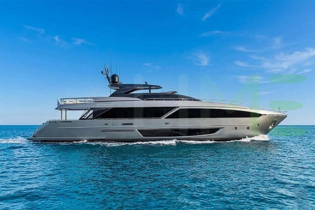 White Riva Royale yacht - 2026 guide with the owner of the world's 4831st largest yacht, the 28th largest yacht built by superyacht builder Riva, based in Italy.