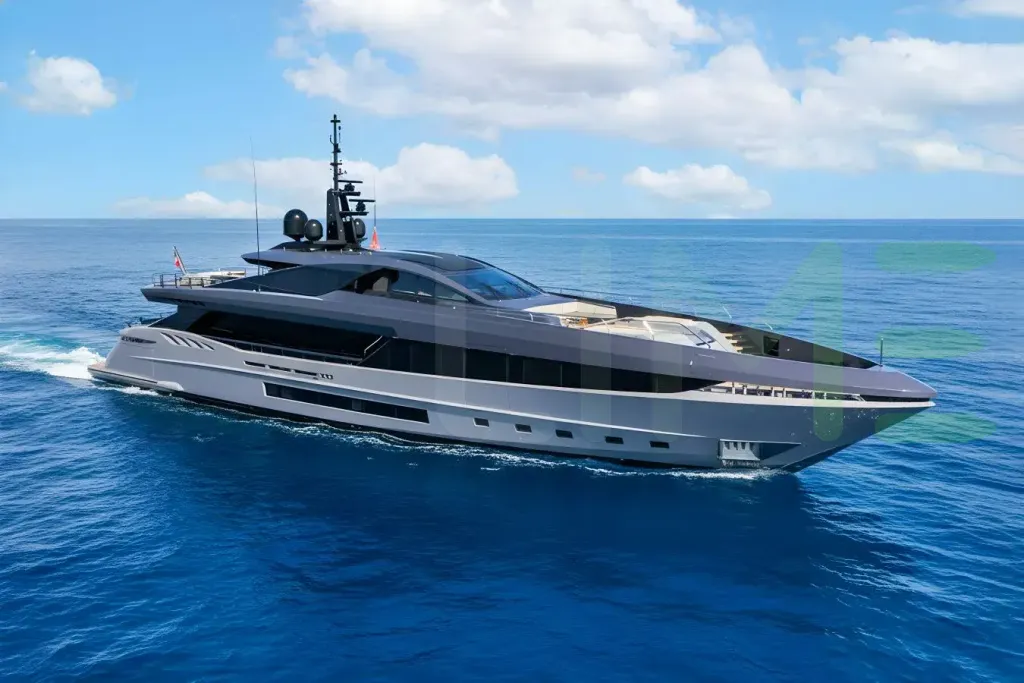 White RR yacht for sale and price, showing the details and features of the interior and exterior available for purchase from LIME Yachts and Brokerage located in Fort Lauderdale Florida.