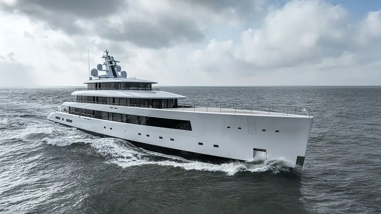 Sakura 272 ft yacht (83m) Feadship yachts off market. The best new and used boats. One of twelve superyachts.