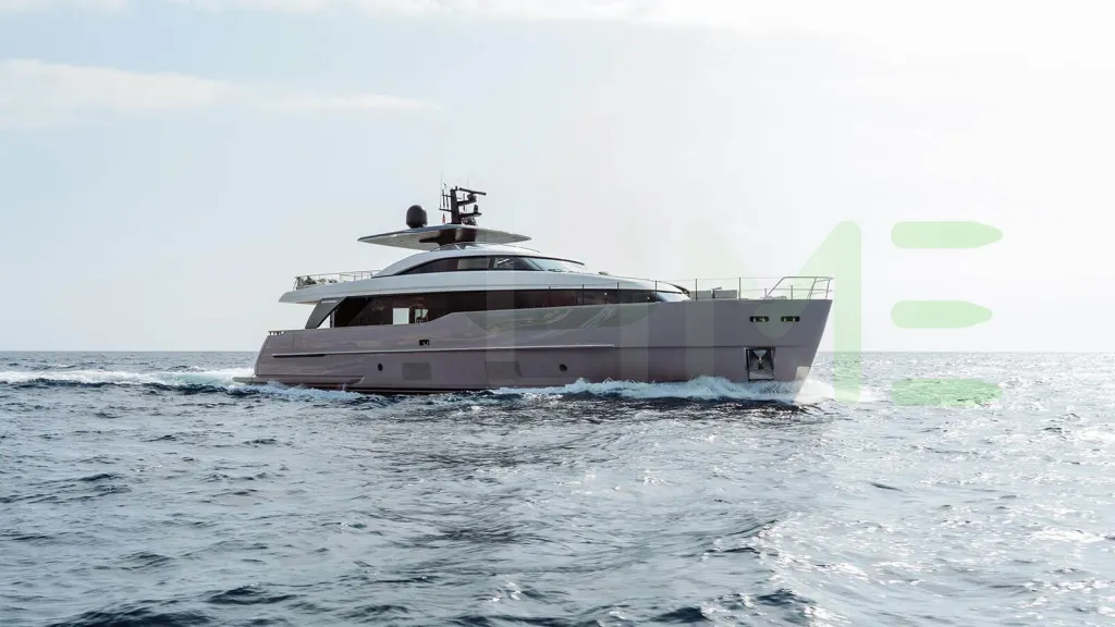 White Sal yacht for sale and price, showing the details and features of the interior and exterior available for purchase from LIME Yachts and Brokerage located in Fort Lauderdale Florida.