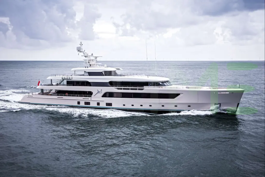 White Samaya yacht - 226' (69m) Feadship offered by LIME Yachts and Brokerage of Ft Lauderdale, Florida.